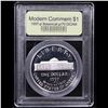 Image 2 : Proof 1997-p Botanical Garden Modern Commem Dollar $1 Graded GEM++ Proof Deep Cameo by USCG