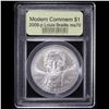 Image 2 : 2009-p Louis Braille Modern Commem Dollar $1 Graded ms70, Perfection by USCG