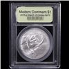 Image 2 : 2015-p March of Dimes Modern Commem Dollar $1 Graded ms70, Perfection by USCG
