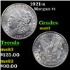 Image 1 : 1921-s Morgan Dollar $1 Grades Select Unc