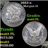 Image 1 : 1882-s Morgan Dollar $1 Grades Select Unc PL