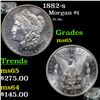 Image 1 : 1882-s Morgan Dollar $1 Grades GEM Unc