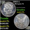 Image 1 : 1882-s Morgan Dollar $1 Grades Choice Unc PL