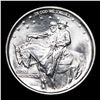 Image 2 : 1925 Stone Mountain Old Commem Half Dollar 50c Grades Unc Details