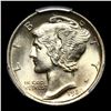 Image 2 : ***Auction Highlight*** 1920-d Mercury Dime 10c Graded ms66+ FSB By SEGS (fc)