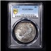 Image 2 : PCGS 1921-d Morgan Dollar Toned $1 Graded ms64 By PCGS