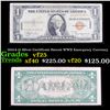 1935A $1 Silver Certificate Hawaii WWII Emergency Currency Grades vf+