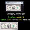 PCGS **Star Note** 2003 $2 Green Seal FRN Minneapolis, MN Graded cu66 PPQ By PCGS