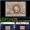 Image 1 : PCGS 1863 US Fractional Currency 25c Second Issue fr-1284 Washington In Oval Graded au50 PPQ By PCGS