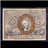 Image 3 : PCGS 1863 US Fractional Currency 25c Second Issue fr-1284 Washington In Oval Graded au50 PPQ By PCGS