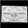 Image 2 : 1865 US Fractional Currency 3c Third Issue fr-1226 Washingon Light Background Grades vf++