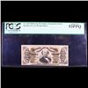 Image 2 : PCGS US Fractional Currency 50c Third Issue fr-1334 Red Rev  Graded au53 PPQ By PCGS