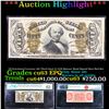 Image 1 : ***Auction Highlight*** US Fractional Currency 50c Third Issue fr-1329 Spinner Hand Signed Rare Red 
