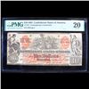 Image 2 : 1861 $10 CT-37 Contemporary Counterfeit CSA Confederate States Of America Graded vf20 By PMG