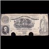 Image 3 : Rare 1861 $10 T-30 CSA Confederate States Of America Graded f15 By PMG
