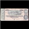 Image 2 : 1864 $10 Confederate Note, T-68 Grades vf+