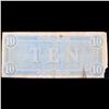 Image 3 : 1864 $10 Confederate Note, T-68 Grades vf details