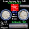 Image 1 : Buffalo Nickel Shotgun Roll in Old Bell Telephone Bank Wrapper 1915 & s Mint Ends