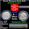 Image 1 : Buffalo Nickel Shotgun Roll in Old Bell Telephone Bank Wrapper 1919 & s Mint Ends