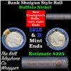 Image 1 : Buffalo Nickel Shotgun Roll in Old Bell Telephone Bank Wrapper 1913 & d Mint Ends