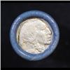 Image 2 : Buffalo Nickel Shotgun Roll in Old Bell Telephone Bank Wrapper 1928 & d Mint Ends