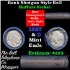 Image 1 : Buffalo Nickel Shotgun Roll in Old Bell Telephone Bank Wrapper 1927 & d Mint Ends