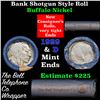 Image 1 : Buffalo Nickel Shotgun Roll in Old Bell Telephone Bank Wrapper 1929 & d Mint Ends