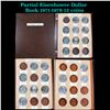 Partial Eisenhower Dollar Book 1971-1978 12 coins