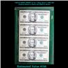 Image 1 : ***Auction Highlight*** World Reserve Monetary Exchange UNCUT MINT SHEET of 4x **Star Note** 1996 $2