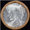 Image 2 : ***Auction Highlight*** AU/BU Slider Shotgun Peace $1 Roll 1922 & D Ends Virtually UNC (fc)