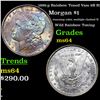 Image 1 : 1886-p Rainbow Toned Morgan Dollar Vam 6B R5 $1 Grades Choice Unc