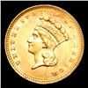 Image 2 : 1862 Gold Dollar Type 3 $1 Grades Select Unc