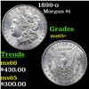 Image 1 : 1899-o Morgan Dollar $1 Grades GEM+ Unc
