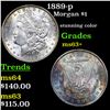 Image 1 : 1889-p Morgan Dollar $1 Grades Select+ Unc