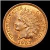 Image 2 : 1907 Indian Cent 1c Grades GEM+ Unc RB