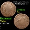 Image 1 : 1783 Georgius Triumpho Washington 1c Grades f, fine
