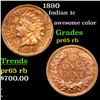 Image 1 : Proof 1890 Indian Cent 1c Grades Gem Proof RB