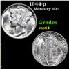 Image 1 : 1944-p Mercury Dime 10c Grades Choice Unc