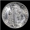 Image 3 : 1944-p Mercury Dime 10c Grades Choice Unc
