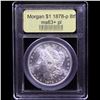 Image 4 : ***Auction Highlight*** 1878-p 8tf Morgan Dollar $1 Graded Select Unc+ PL BY USCG (fc)