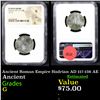 NGC Ancient Roman Empire Hadrian AD 117-138 AE Graded G By NGC