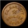 Image 2 : C.L. Barnett Boulder colo. good for 5c in trade Grades xf+