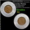 Encased Lucky Penny, 1946-p, Frank Palumbo’s Philadelphia