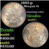Image 1 : 1885-p Morgan Dollar $1 Grades GEM+ Unc