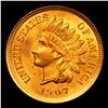 Image 2 : 1907 Indian Cent 1c Grades Choice+ Unc RD