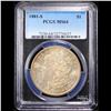 Image 2 : PCGS 1881-s Morgan Dollar $1 Graded ms64 By PCGS