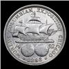 Image 3 : 1893 Columbian Old Commem Half Dollar 50c Grades Choice AU/BU Slider
