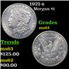 Image 1 : 1921-s Morgan Dollar $1 Grades Select Unc