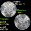 Image 1 : 1880-s Morgan Dollar $1 Grades Select Unc