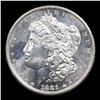 Image 2 : 1881-s Morgan Dollar $1 Grades GEM+ Unc